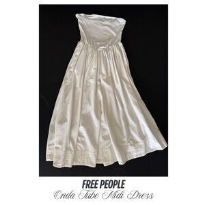 Free People - Onda Tube Midi Dress - Medium - Ivory - NEVER WORN